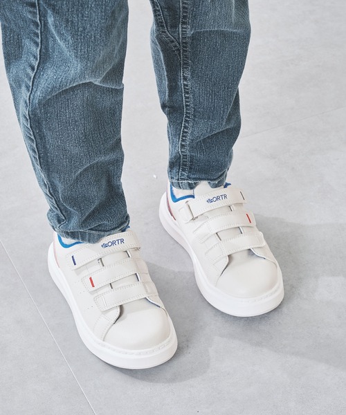 ORiental TRaffic(オリエンタルトラフィック)の「2025秋冬新作 KIDS スリーベルト コートソール スニーカー/K-503(サンダル・キッズ・ブルー/グリーン/ピンク・16.0cm/17.0cm/18.0cm/19.0cm/20.0cm/21.0cm/22.0cm/23.0cm)」の13枚目の写真