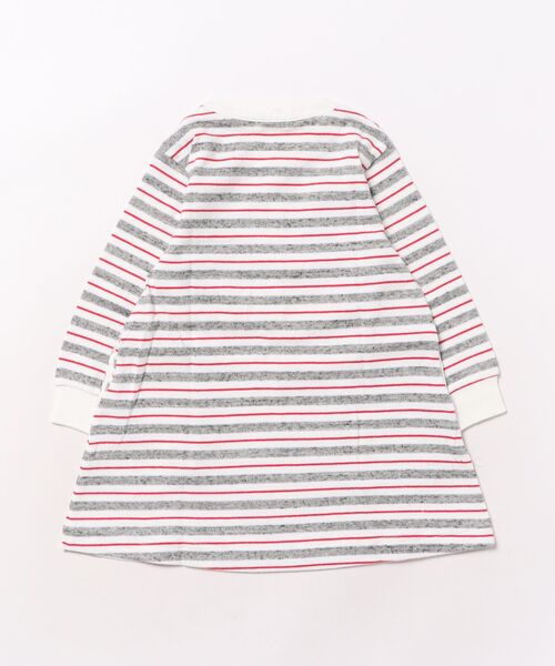 RAGMART（ラグマート）の「二双天竺ラガーワンピース（ワンピース・キッズ・ブルー/オフホワイト・90cm/95cm/80ｃｍ）」の3枚目の写真