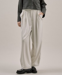 キュプラフィブリルカーブパンツ