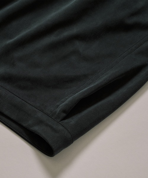 PUBLIC TOKYO(パブリックトウキョウ)の「キュプラフィブリルカーブパンツ(チノパンツ・レディース・ホワイト/ブラック・1/2)」の14枚目の写真