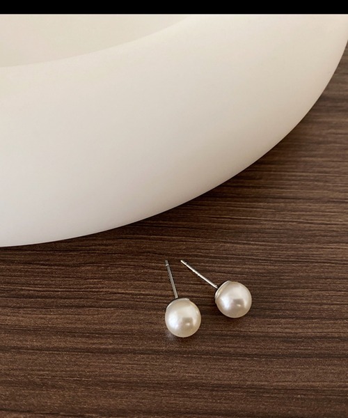VIBGYOR(ヴィブジョー)の「FReePLACe/シンプル パール ピアス R0132(ピアス(両耳用)・レディース・その他4/その他1/その他2/その他3/その他5・FREE)」の7枚目の写真