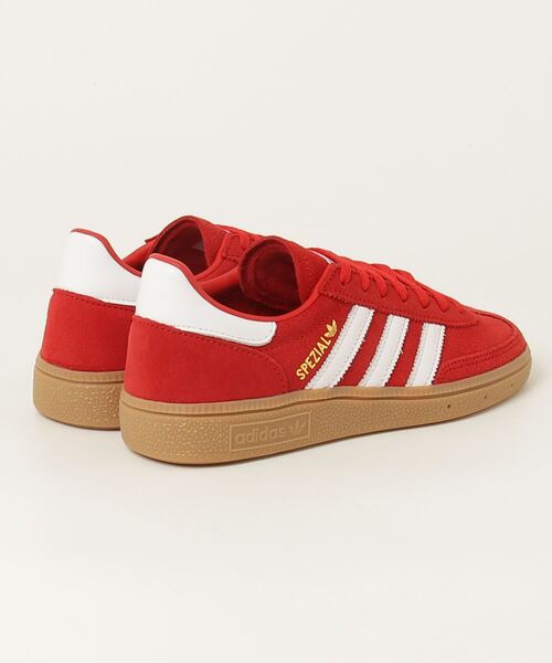 adidas（アディダス）の「ハンドボール スペツィアル W シューズ / HANDBALL SPEZIAL W Shoes / アディダスオリジナルス adidas Originals（スニーカー・レディース・レッド・22.0cm/22.5cm/23.0cm/23.5cm/24.0cm/24.5cm/25.0cm/25.5cm/26.0cm/26.5cm/27.0cm/27.5cm/28.0cm/28.5cm/29.0cm）」の9枚目の写真