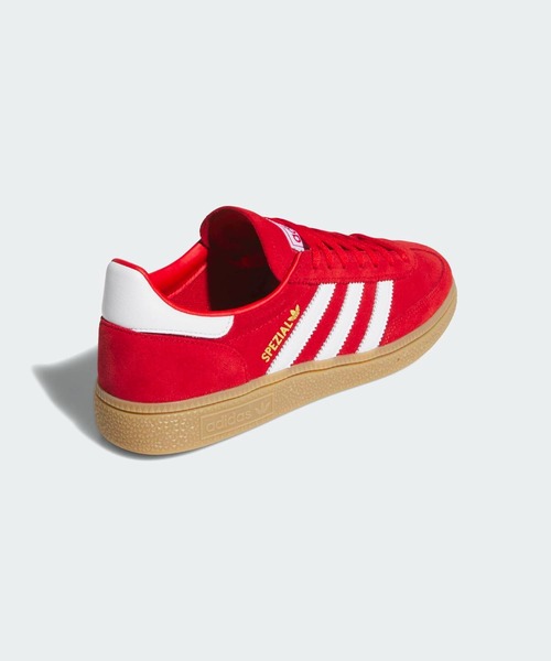 adidas（アディダス）の「ハンドボール スペツィアル W シューズ / HANDBALL SPEZIAL W Shoes / アディダスオリジナルス adidas Originals（スニーカー・レディース・レッド・22.0cm/22.5cm/23.0cm/23.5cm/24.0cm/24.5cm/25.0cm/25.5cm/26.0cm/26.5cm/27.0cm/27.5cm/28.0cm/28.5cm/29.0cm）」の5枚目の写真