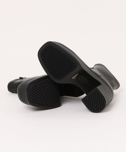 あしながおじさん（アシナガオジサン）の「厚底レトロブーツ　1310275（ブーツ・レディース・ブラック/マルチ・22.5cm/23cm/23.5cm/24cm/24.5cm）」の15枚目の写真