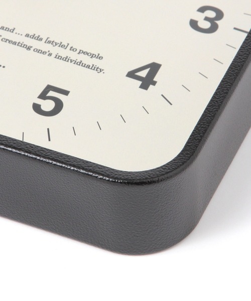 niko and...（ニコアンド）の「オリジナル スクエアウォールクロック（掛け時計・レディース・ブラック/その他1・0）」の8枚目の写真