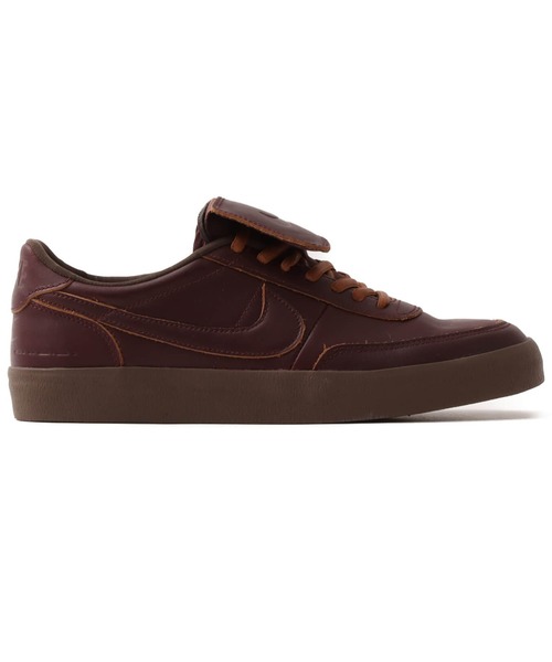 NIKE(ナイキ)の「NIKE KILLSHOT 2 LTR PRM / ナイキ キルショット 2 レザー PRM 【SP】(スニーカー・メンズ・バーガンディー・26.0cm/26.5cm/27.0cm/27.5cm/28.0cm/28.5cm/29.0cm/25.5cm/30.0cm/25.0cm/24.5cm/24.0cm/23.5cm/23.0cm)」の5枚目の写真