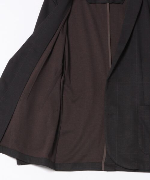 VENCEEXCHANGE（ヴァンスエクスチェンジ）の「ストレッチテーラードジャケット（テーラードジャケット・メンズ・ダークブラウン/ネイビー/グレー・S/M/L）」の5枚目の写真