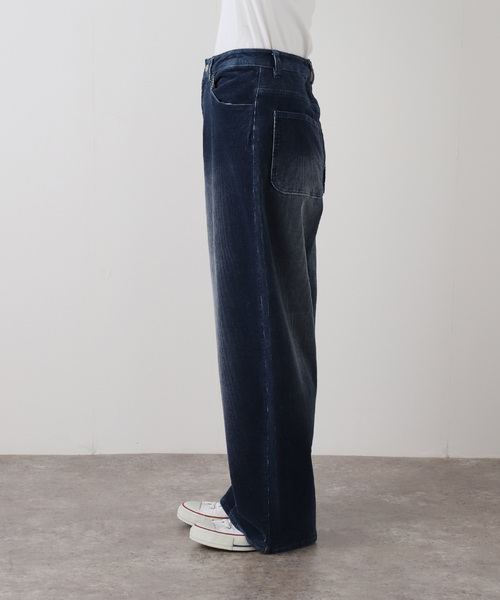 JOINT WORKS(ジョイントワークス)の「irojikake/イロジカケ SUNFADE CORDUROY PANTS(その他パンツ・レディース・ブルー/ボルドー・SMALL)」の11枚目の写真