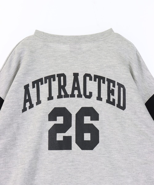 ANAP GｉRL（アナップガール）の「カレッジ トップス × スカート スウェットSET【キッズお揃い】（スウェット・キッズ・ラベンダー/ライトグレー/ブラック・S/M/XS）」の12枚目の写真