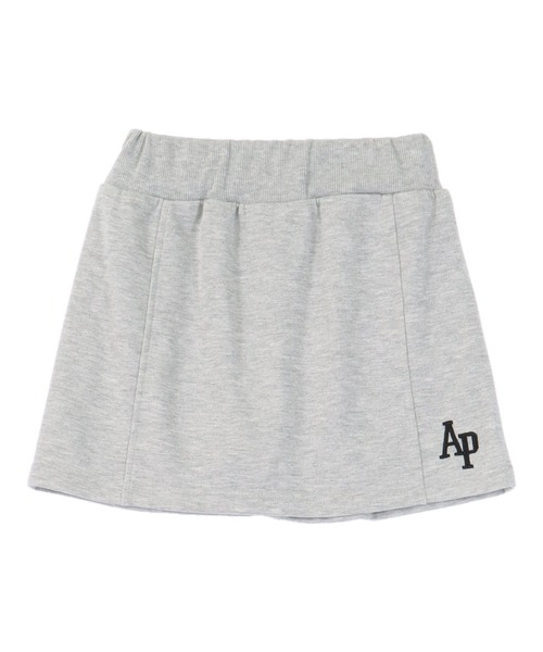 ANAP GｉRL（アナップガール）の「カレッジ トップス × スカート スウェットSET【キッズお揃い】（スウェット・キッズ・ラベンダー/ライトグレー/ブラック・S/M/XS）」の20枚目の写真