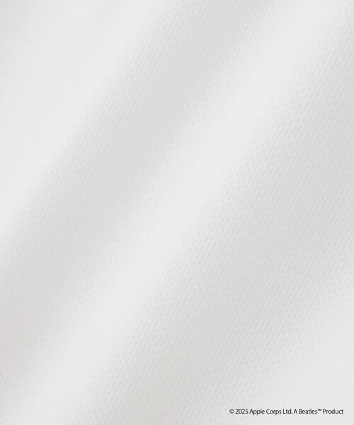 Jack Bunny!!（ジャックバニー）の「【Jack Bunny!!】【The BEATLES ×Jack Bunny!!】メッシュ天竺 半袖ポロシャツ（ポロシャツ・レディース・ブラック/ホワイト/グリーン・SMALL/MEDIUM/LARGE）」の6枚目の写真