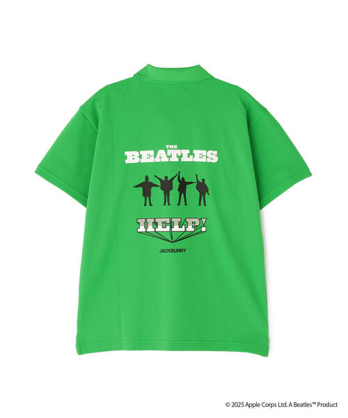 Jack Bunny!!（ジャックバニー）の「【Jack Bunny!!】【The BEATLES ×Jack Bunny!!】メッシュ天竺 半袖ポロシャツ（ポロシャツ・レディース・ブラック/ホワイト/グリーン・SMALL/MEDIUM/LARGE）」の12枚目の写真