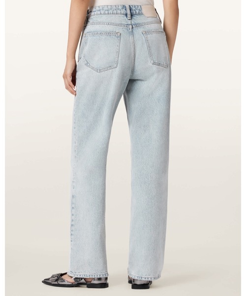 ALLSAINTS（オールセインツ）の「BROOKLYN STRAIGHT LEG JEANS | BROOKLYN ストレート レッグ ジーンズ（デニムパンツ・レディース・ブルー系その他・24/25/27/26）」の6枚目の写真