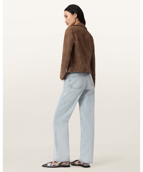 ALLSAINTS（オールセインツ）の「BROOKLYN STRAIGHT LEG JEANS | BROOKLYN ストレート レッグ ジーンズ（デニムパンツ・レディース・ブルー系その他・24/25/27/26）」の7枚目の写真