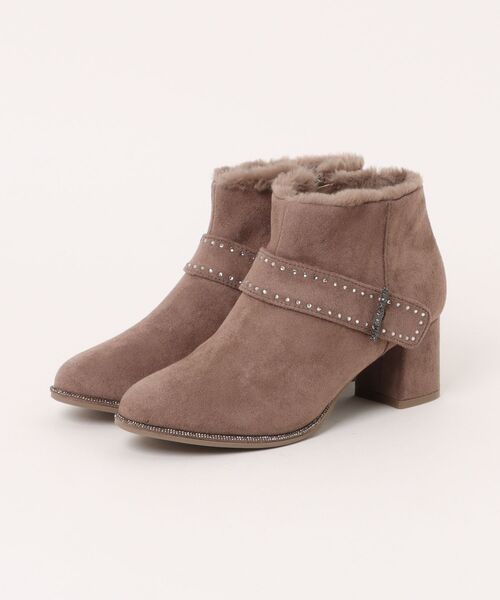 ベルテッドボアショートブーツ（ブーツ）｜ANTEPRIMA（アンテプリマ