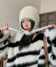 UP START | 【LAMPOON】シャギーニットキャップ(ニットキャップ/ビーニー)