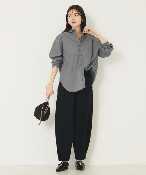 abahouse mavie（アバハウスマヴィ）の「ハートビーズ刺繍巾着（ショルダーバッグ・レディース・ブラック/ライトグレー/レッド・フリー）」の16枚目の写真