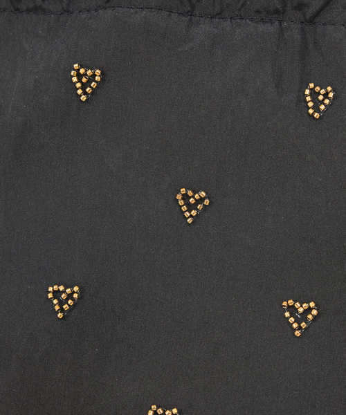 abahouse mavie（アバハウスマヴィ）の「ハートビーズ刺繍巾着（ショルダーバッグ・レディース・ブラック/ライトグレー/レッド・フリー）」の21枚目の写真