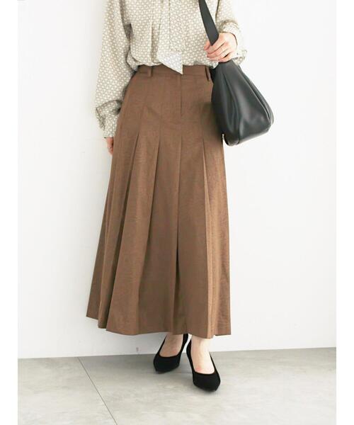 Te chichi(テチチ)の「チェックアソートロングプリーツスカート(スカート・レディース・ブラック/レッド/ブラウン/ネイビー・F)」の14枚目の写真