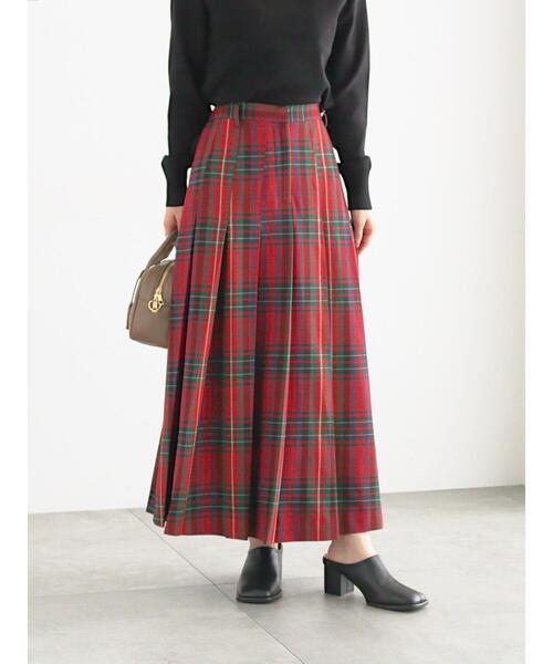 Te chichi(テチチ)の「チェックアソートロングプリーツスカート(スカート・レディース・ブラック/レッド/ブラウン/ネイビー・F)」の17枚目の写真