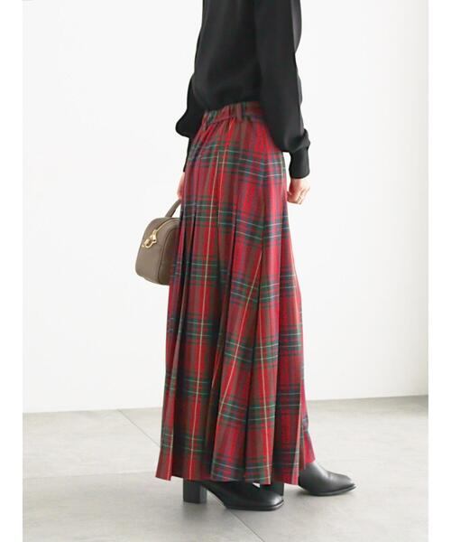 Te chichi(テチチ)の「チェックアソートロングプリーツスカート(スカート・レディース・ブラック/レッド/ブラウン/ネイビー・F)」の19枚目の写真