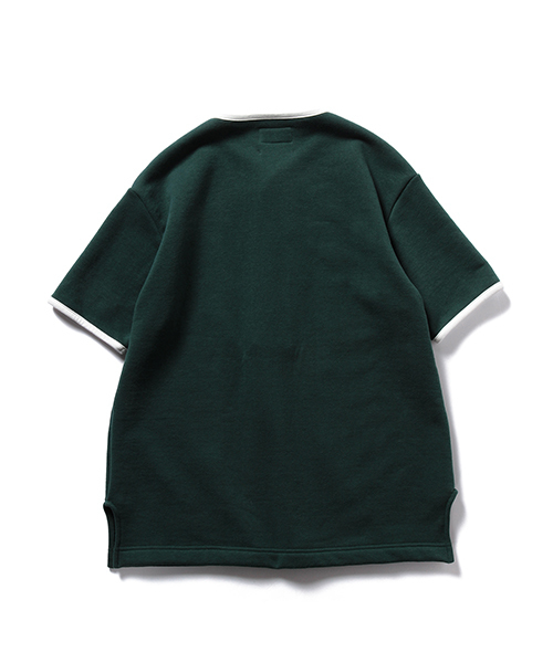 BEAMS PLUS（ビームスプラス）の「BEAMS PLUS / ヘンリーネック スウェット（スウェット・メンズ・グリーン/ネイビー・SMALL/LARGE/X-LARGE/MEDIUM）」の6枚目の写真