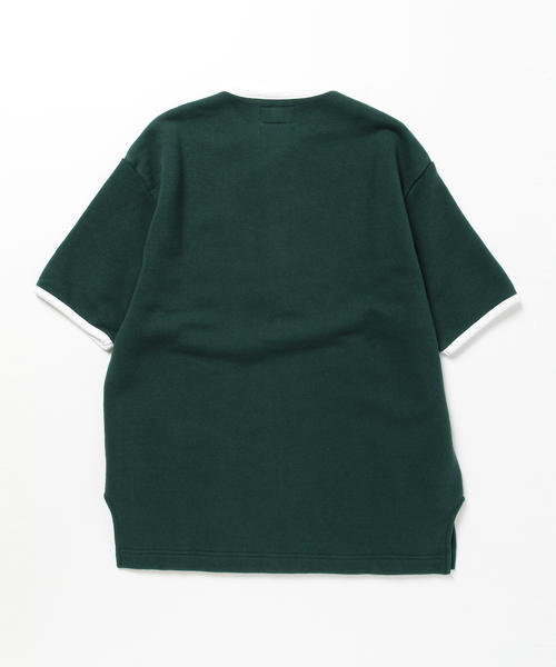 BEAMS PLUS（ビームスプラス）の「BEAMS PLUS / ヘンリーネック スウェット（スウェット・メンズ・グリーン/ネイビー・SMALL/LARGE/X-LARGE/MEDIUM）」の13枚目の写真