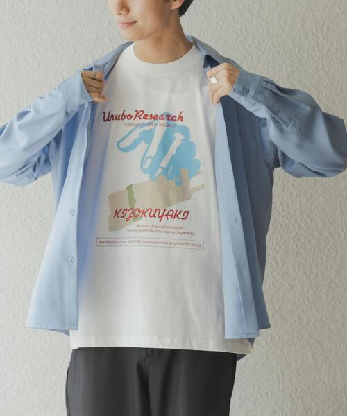 URBAN RESEARCH（アーバンリサーチ）の「鳥貴族×UR　UnuboResearch SHORT-SLEEVE T-SHIRTS B（Tシャツ/カットソー・メンズ・チャコールグレー/ブラック/モカ/オートミール/ホワイト・MEDIUM/X-LARGE/LARGE）」の21枚目の写真