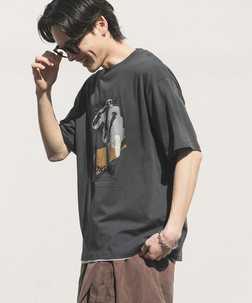 URBAN RESEARCH（アーバンリサーチ）の「鳥貴族×UR　UnuboResearch SHORT-SLEEVE T-SHIRTS B（Tシャツ/カットソー・メンズ・チャコールグレー/ブラック/モカ/オートミール/ホワイト・MEDIUM/X-LARGE/LARGE）」の17枚目の写真
