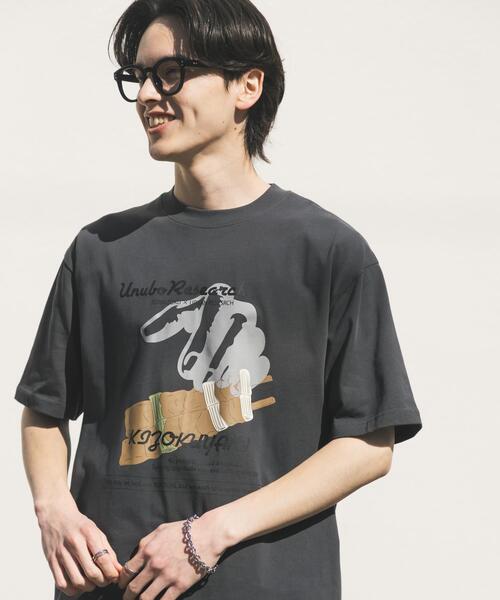 URBAN RESEARCH（アーバンリサーチ）の「鳥貴族×UR　UnuboResearch SHORT-SLEEVE T-SHIRTS B（Tシャツ/カットソー・メンズ・チャコールグレー/ブラック/モカ/オートミール/ホワイト・MEDIUM/X-LARGE/LARGE）」の19枚目の写真