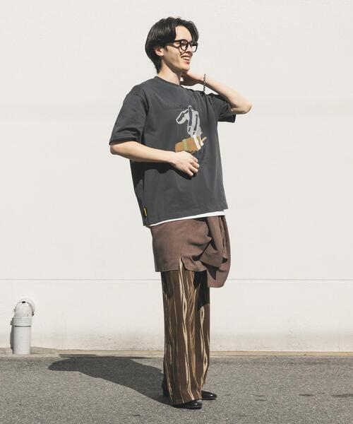 URBAN RESEARCH（アーバンリサーチ）の「鳥貴族×UR　UnuboResearch SHORT-SLEEVE T-SHIRTS B（Tシャツ/カットソー・メンズ・チャコールグレー/ブラック/モカ/オートミール/ホワイト・MEDIUM/X-LARGE/LARGE）」の20枚目の写真