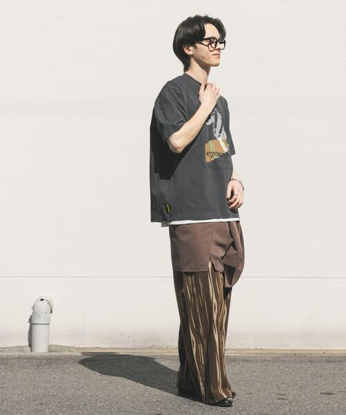 URBAN RESEARCH（アーバンリサーチ）の「鳥貴族×UR　UnuboResearch SHORT-SLEEVE T-SHIRTS B（Tシャツ/カットソー・メンズ・チャコールグレー/ブラック/モカ/オートミール/ホワイト・MEDIUM/X-LARGE/LARGE）」の21枚目の写真