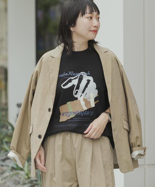 URBAN RESEARCH（アーバンリサーチ）の「鳥貴族×UR　UnuboResearch SHORT-SLEEVE T-SHIRTS B（Tシャツ/カットソー・メンズ・チャコールグレー/ブラック/モカ/オートミール/ホワイト・MEDIUM/X-LARGE/LARGE）」の9枚目の写真