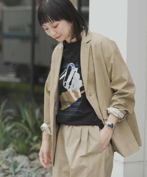 URBAN RESEARCH（アーバンリサーチ）の「鳥貴族×UR　UnuboResearch SHORT-SLEEVE T-SHIRTS B（Tシャツ/カットソー・メンズ・チャコールグレー/ブラック/モカ/オートミール/ホワイト・MEDIUM/X-LARGE/LARGE）」の13枚目の写真