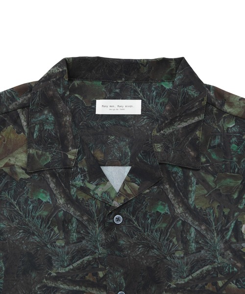 many men many mind(メニーメンメニーマインド)の「【many men, many minds.】 カモフラパターンSH S/S(シャツ/ブラウス・メンズ・カーキ・M/L/XL)」の3枚目の写真