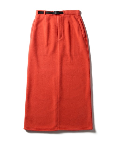 Snow Peak（スノーピーク）の「Snow Peak / Water-Repellent Fleece Skirt 撥水 フリース スカート（スカート・レディース・ブラック/ライトグレー/オレンジ・1/2/3）」の22枚目の写真