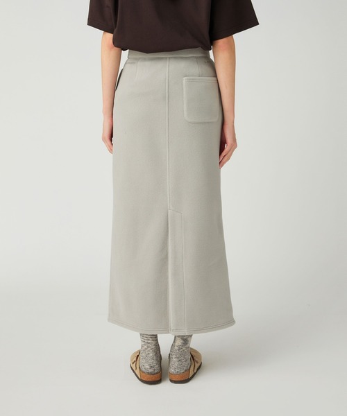 Snow Peak（スノーピーク）の「Snow Peak / Water-Repellent Fleece Skirt 撥水 フリース スカート（スカート・レディース・ブラック/ライトグレー/オレンジ・1/2/3）」の14枚目の写真
