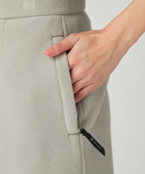 Snow Peak（スノーピーク）の「Snow Peak / Water-Repellent Fleece Skirt 撥水 フリース スカート（スカート・レディース・ブラック/ライトグレー/オレンジ・1/2/3）」の16枚目の写真