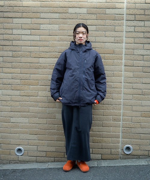 Snow Peak（スノーピーク）の「Snow Peak / Water-Repellent Fleece Skirt 撥水 フリース スカート（スカート・レディース・ブラック/ライトグレー/オレンジ・1/2/3）」の4枚目の写真