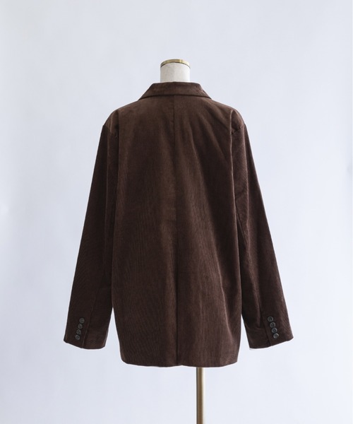 EN NEUME（エンノイム）の「Corduroy Oversized Tailored Jacket