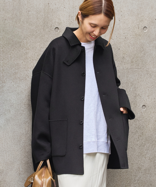 ハミルトンウールミディアムコート SHIPS（シップス）の「ハミルトン ウール リバー ミディ コート