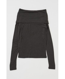 MOUSSY（マウジー）の「OFF SHOULDER カットトップス（Tシャツ/カットソー・レディース）」