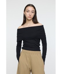 OFF SHOULDER カットトップス