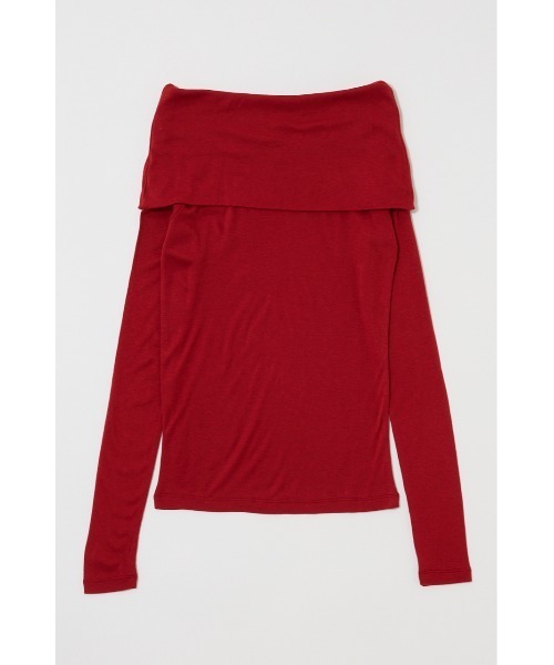 OFF SHOULDER カットトップス（Tシャツ/カットソー）｜MOUSSY