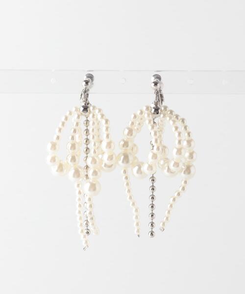 KBF（ケイビーエフ）の「パールボールイヤリング（イヤリング・レディース・ホワイト系その他・ONE）」の6枚目の写真