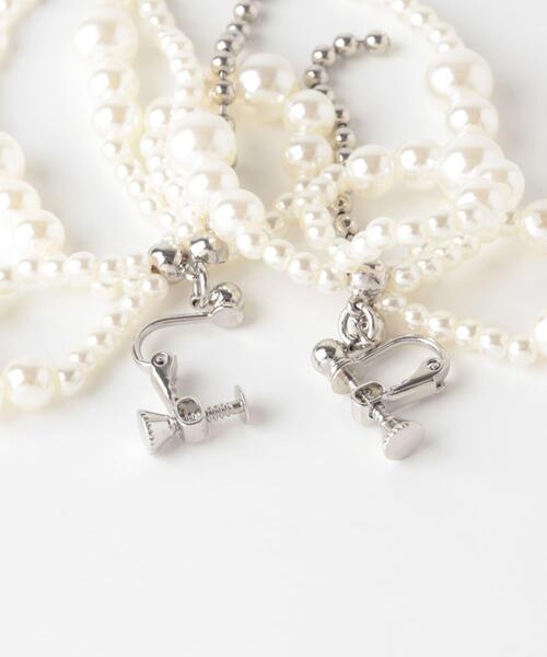 KBF（ケイビーエフ）の「パールボールイヤリング（イヤリング・レディース・ホワイト系その他・ONE）」の7枚目の写真