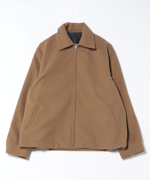 VIBGYOR（ヴィブジョー）の「フェイクメルトントラッカージャケット(CN)（ブルゾン・メンズ・ベージュ/チャコールグレー/ブラック・X-LARGE/LARGE/MEDIUM）」の13枚目の写真