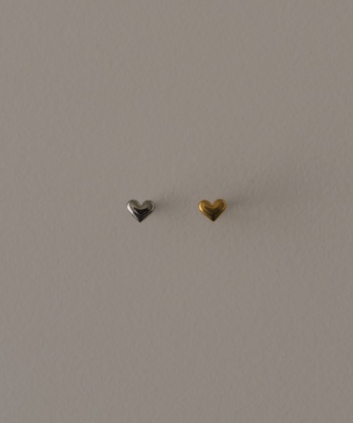 muku(ムク)の「PIERCE/TINY HEART(ピアス(両耳用)・レディース・ゴールド/シルバー・FREE)」の2枚目の写真