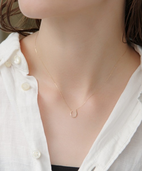 COACH（コーチ）の「【Viju GOLD】 10金 アクセサリー Linea_U レディース ネックレス（ネックレス・レディース・ゴールド・FREE）」の11枚目の写真