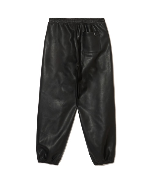 MSML(エムエスエムエル)の「FAKE LEATHER EASY PANTS(その他パンツ・メンズ・ブラック・S/M/L/XL)」の3枚目の写真